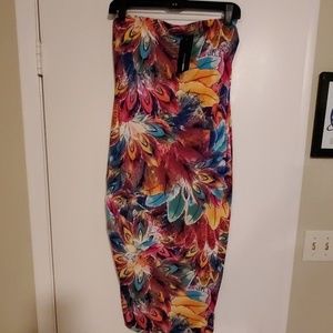 NWT strapless dress